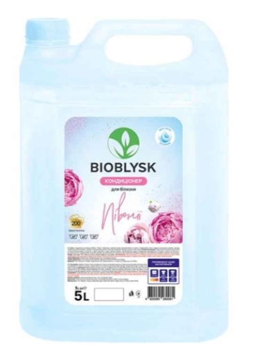 Кондиціонер для білизни BioBlysk 5л “Півонії”